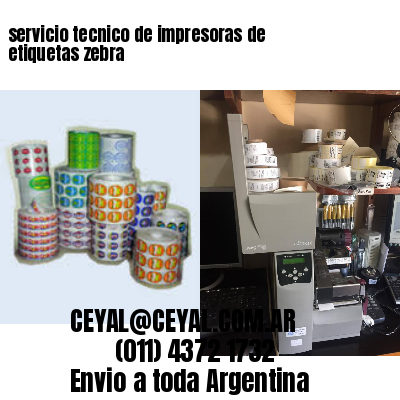 servicio tecnico de impresoras de etiquetas zebra