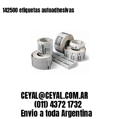 142500 etiquetas autoadhesivas