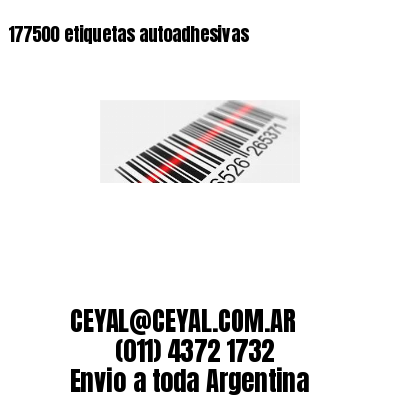 177500 etiquetas autoadhesivas