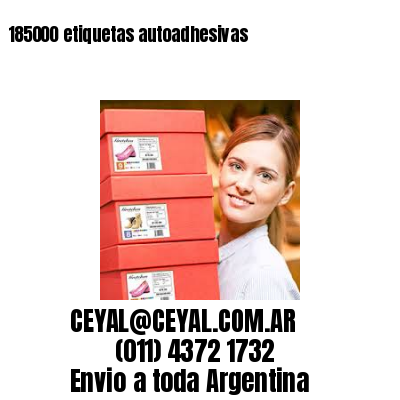 185000 etiquetas autoadhesivas
