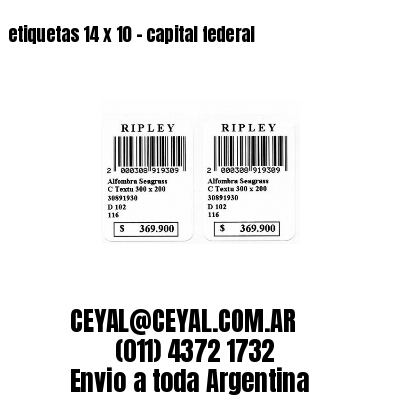 etiquetas 14 x 10 – capital federal