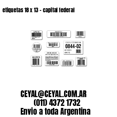 etiquetas 18 x 13 – capital federal