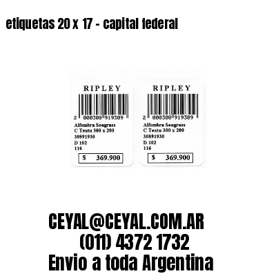 etiquetas 20 x 17 – capital federal