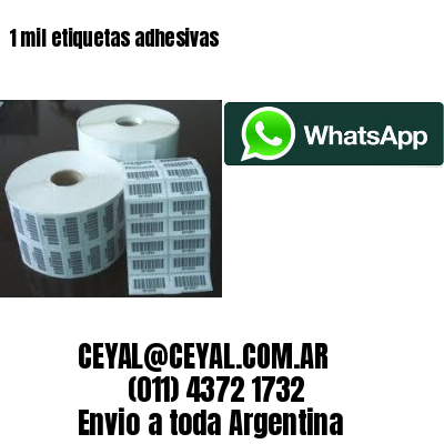 1 mil etiquetas adhesivas