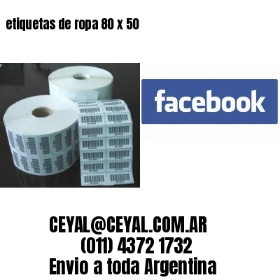 etiquetas de ropa 80 x 50