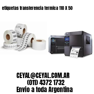 etiquetas transferencia termica 110 X 50