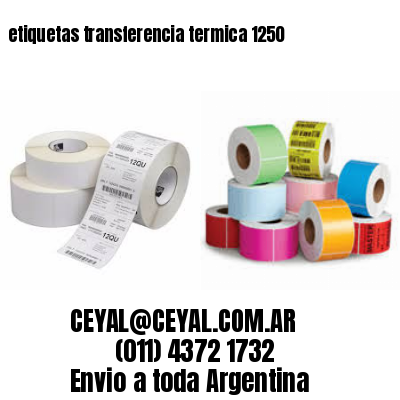 etiquetas transferencia termica 1250