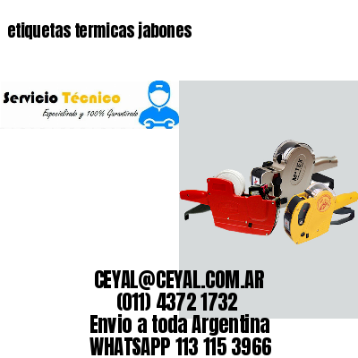 etiquetas termicas jabones
