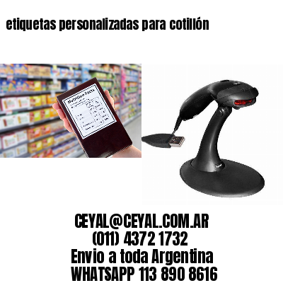 etiquetas personalizadas para cotillón