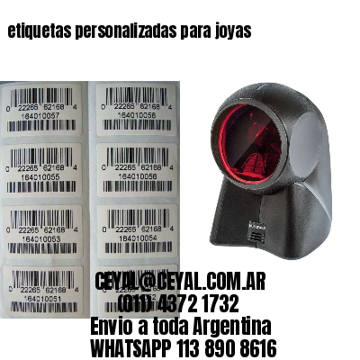 etiquetas personalizadas para joyas