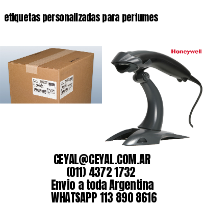 etiquetas personalizadas para perfumes