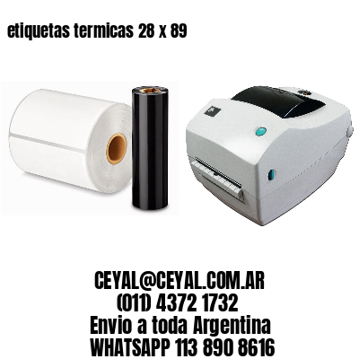 etiquetas termicas 28 x 89
