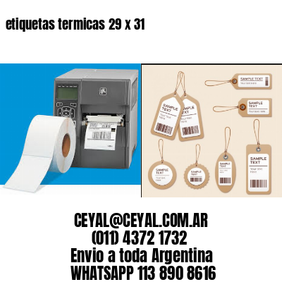 etiquetas termicas 29 x 31