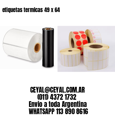 etiquetas termicas 49 x 64