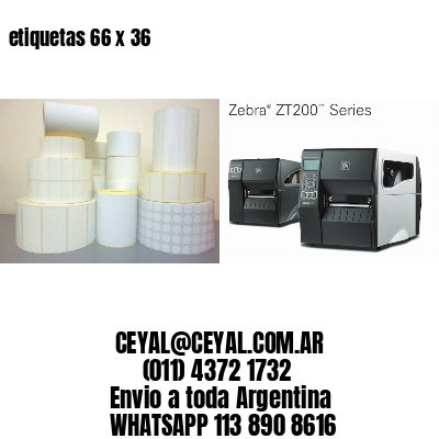 etiquetas 66 x 36
