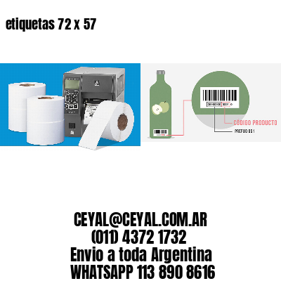 etiquetas 72 x 57