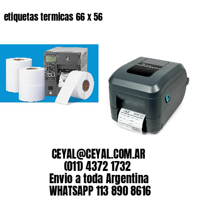 etiquetas termicas 66 x 56