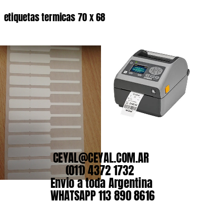 etiquetas termicas 70 x 68