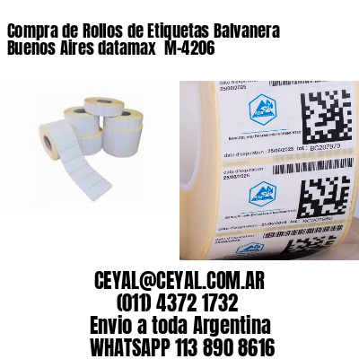 Compra de Rollos de Etiquetas Balvanera  Buenos Aires datamax  M-4206
