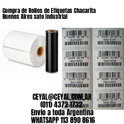 Compra de Rollos de Etiquetas Chacarita  Buenos Aires sato industrial