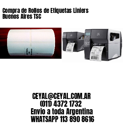 Compra de Rollos de Etiquetas Liniers  Buenos Aires TSC