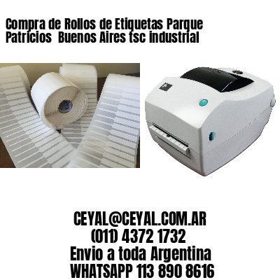 Compra de Rollos de Etiquetas Parque Patricios  Buenos Aires tsc industrial