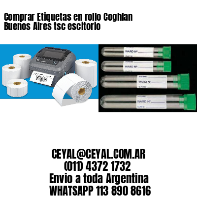 Comprar Etiquetas en rollo Coghlan  Buenos Aires tsc escitorio