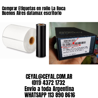 Comprar Etiquetas en rollo La Boca  Buenos Aires datamax escritorio