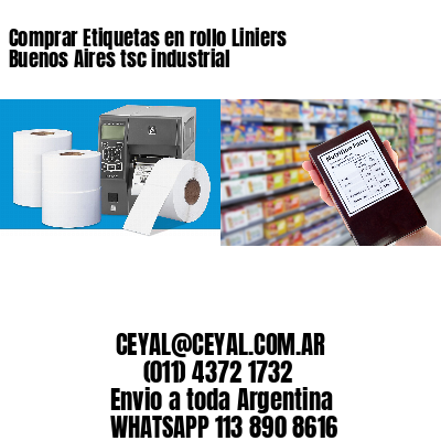 Comprar Etiquetas en rollo Liniers  Buenos Aires tsc industrial