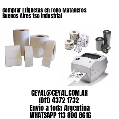 Comprar Etiquetas en rollo Mataderos  Buenos Aires tsc industrial