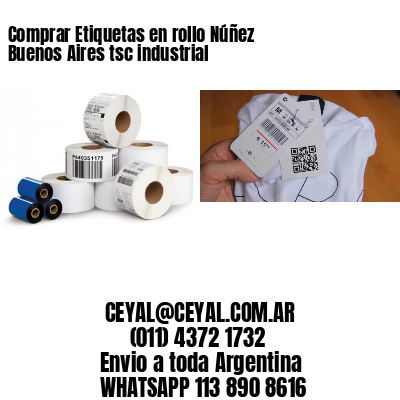 Comprar Etiquetas en rollo Núñez  Buenos Aires tsc industrial