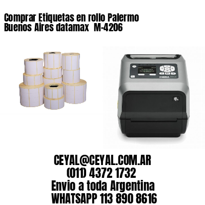 Comprar Etiquetas en rollo Palermo  Buenos Aires datamax  M-4206