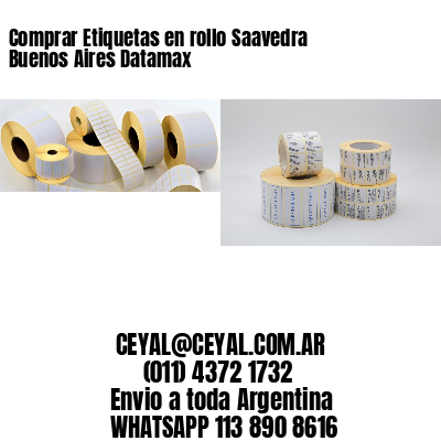 Comprar Etiquetas en rollo Saavedra  Buenos Aires Datamax