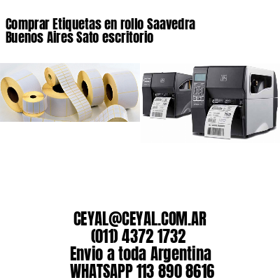 Comprar Etiquetas en rollo Saavedra  Buenos Aires Sato escritorio