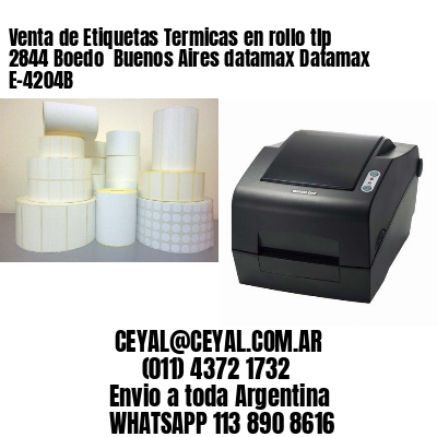 Venta de Etiquetas Termicas en rollo tlp 2844 Boedo  Buenos Aires datamax Datamax E-4204B