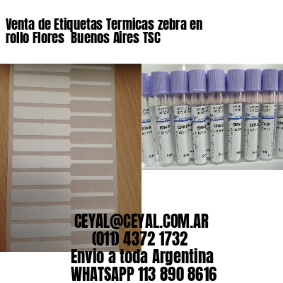 Venta de Etiquetas Termicas zebra en rollo Flores  Buenos Aires TSC