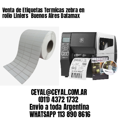 Venta de Etiquetas Termicas zebra en rollo Liniers  Buenos Aires Datamax