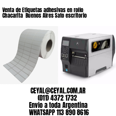 Venta de Etiquetas adhesivas en rollo Chacarita  Buenos Aires Sato escritorio