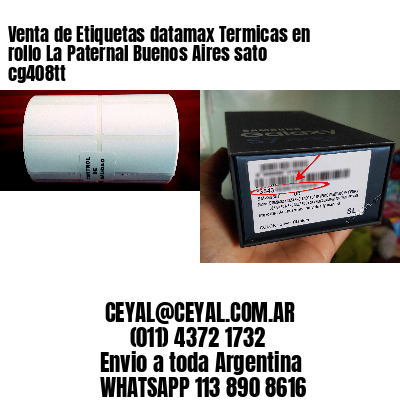 Venta de Etiquetas datamax Termicas en rollo La Paternal Buenos Aires sato cg408tt
