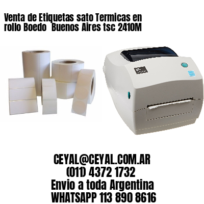 Venta de Etiquetas sato Termicas en rollo Boedo  Buenos Aires tsc 2410M