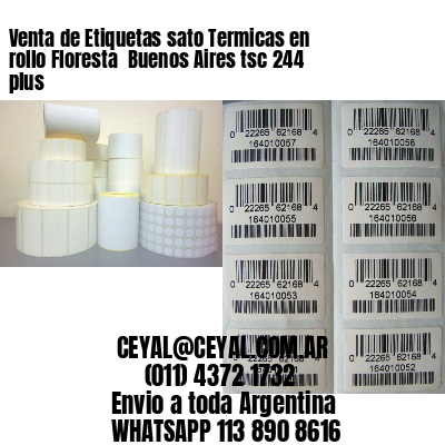 Venta de Etiquetas sato Termicas en rollo Floresta  Buenos Aires tsc 244 plus