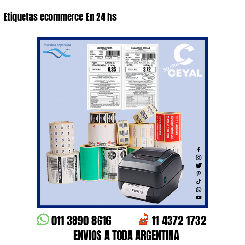 Caja De 35 Rollos Etiquetas 110 X 50 Argentina Zebra Etiquetadora 8934