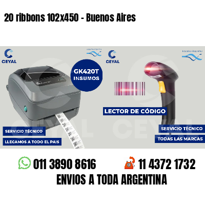 20 ribbons 102x450 - Buenos Aires