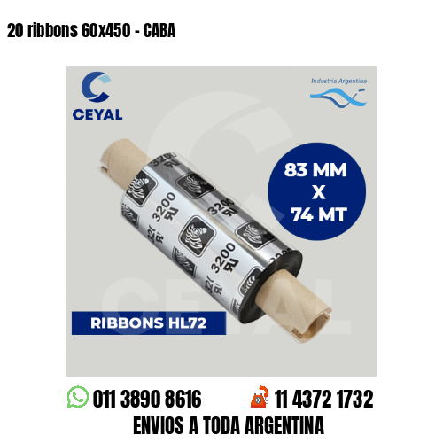20 ribbons 60×450 – CABA