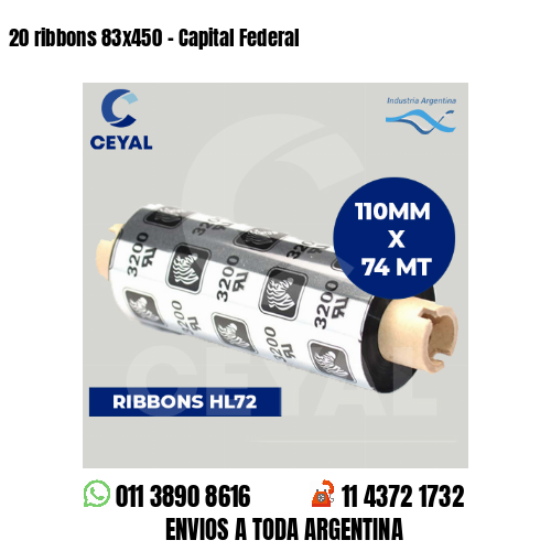 20 ribbons 83×450 – Capital Federal