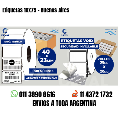 Etiquetas 10x79 - Buenos Aires