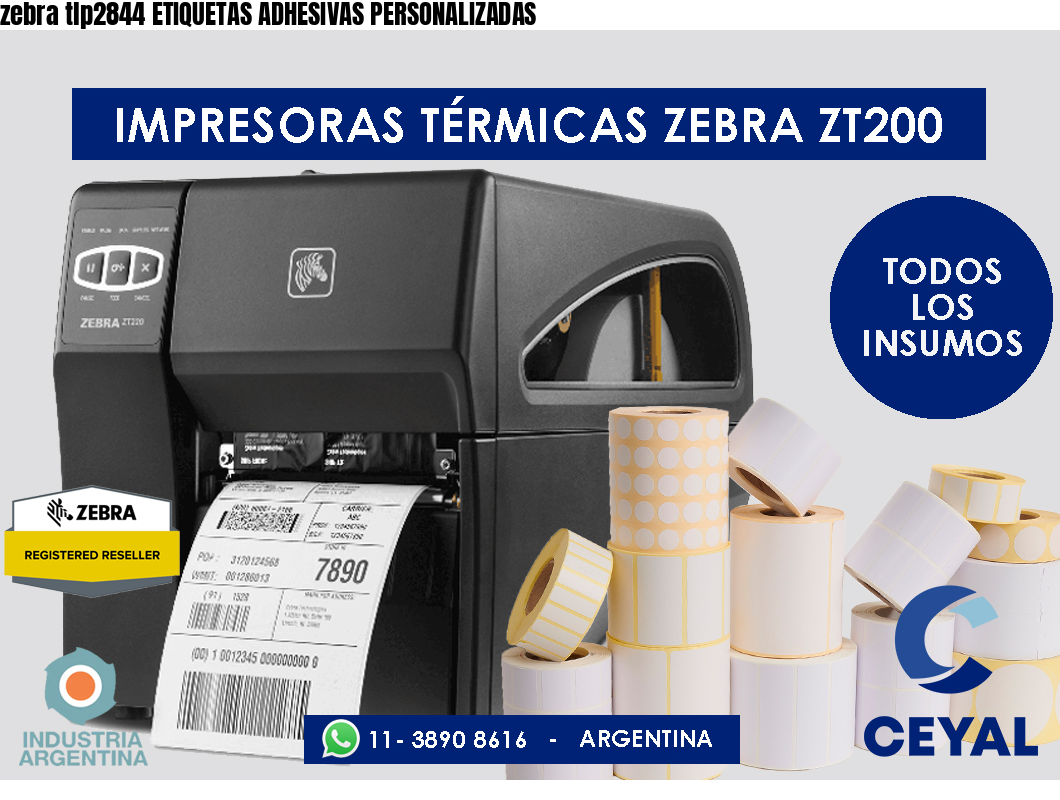 zebra tlp2844 ETIQUETAS ADHESIVAS PERSONALIZADAS