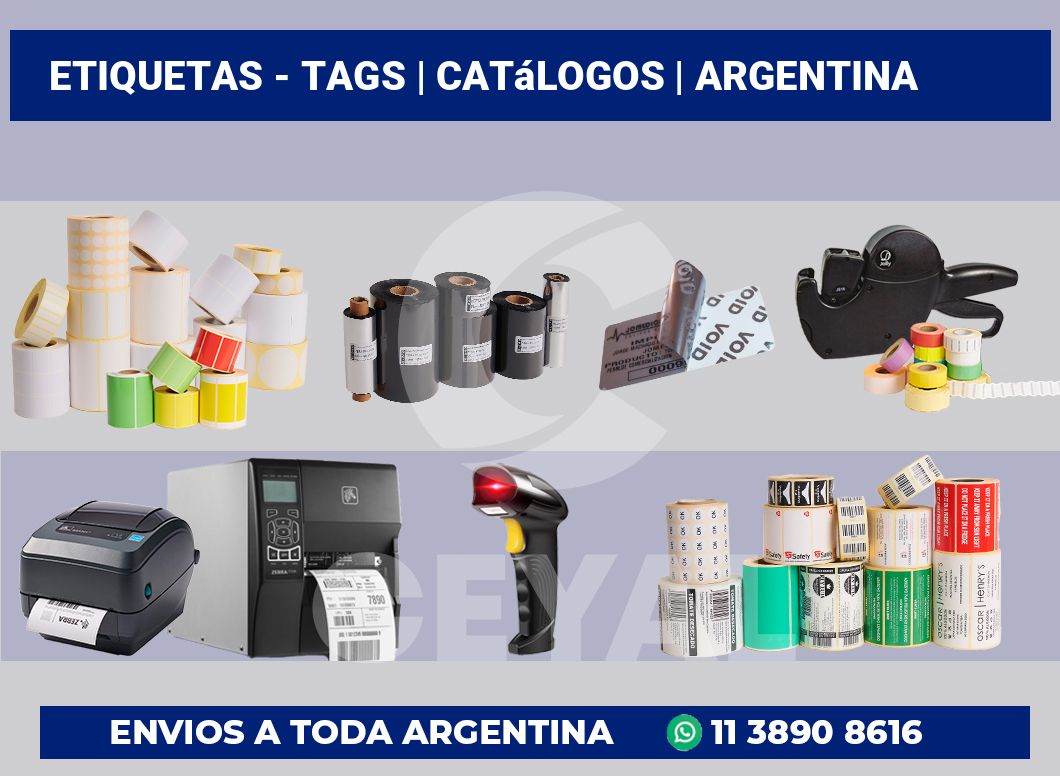 Etiquetas – tags | Catálogos | Argentina