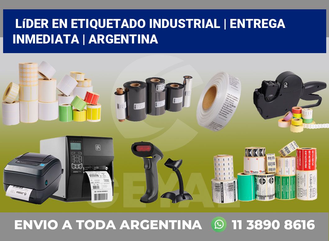 Líder en etiquetado industrial | Entrega inmediata | Argentina