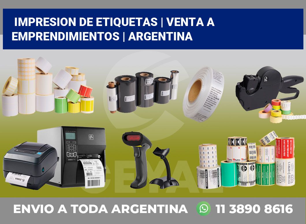 impresion de etiquetas | Venta a emprendimientos | Argentina